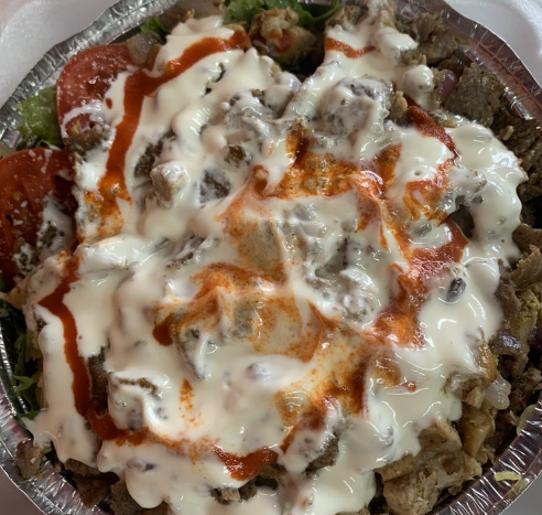 Mixed Chicken & Lamb over Rice