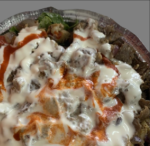 Mixed Chicken Lamb Over Rice